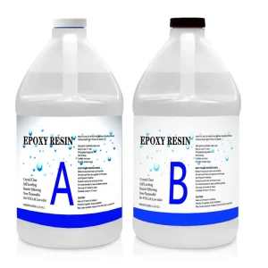 Factory 2 Gallon Kit Crystal Clear AB Epoxy Resin and Hardener for DIY Art Crafts 1 1 Epoxy Resin