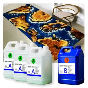 Factory 3:1 Epoxy Resin A and B Crystal Clear Coating and Casting Epoxy Resin and Hardener for Wood Table and Jewelry Art Crafts