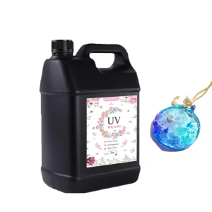Factory 5kg Low Viscosity Liquid Acrylic Fast Curing Curable UV Resin Kit Clear Hard DIY Packing Jewelry Art Crafts
