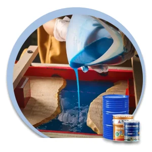 Factory Clear Epoxy Resin Hardener Kit Resin Art Material DIY Resin Crafts Woodworking Clear Casting Sealant