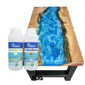 Factory Crystal Clear Table Resin Epoxy Table Wood Coaster Counnter Top Epoxy Resin