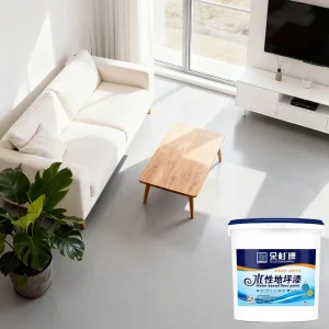 Factory Custom Environmentally Friendly Water Based Epoxy Resin Industrial Floor Paint with Brush Application