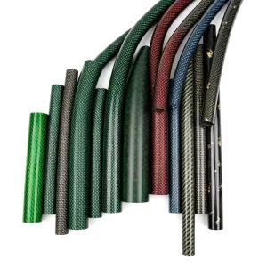 Factory Custom Super Light High Strength Colored Carbon Fiber Tube for Aerospace UAV Frame Camera Shooting Equipment Bracket