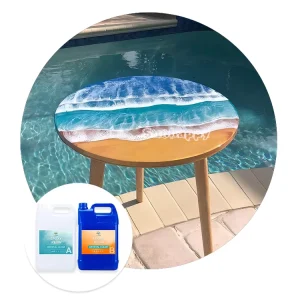 Factory Non Toxic Two Component Epoxy Resin Deep Pour Table Top for Construction Clear Epoxy Resin