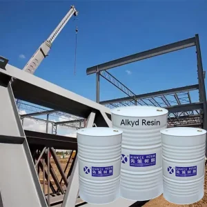 Factory Price 99% Purity Chemical Raw Material Film Fullness High Gloss Long Oil Alkyd Resin for Industrial Coatings