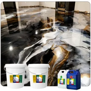 Factory Self Leveling Epoxy Resin Flooring 100% Solids Epoxy Floor Painting for Cement Floors