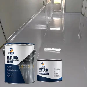 Factory Water Based Garage Concrete Liquid Primer Topcoat Hardener Epoxy Resin Floor Coating Paint Suppliers