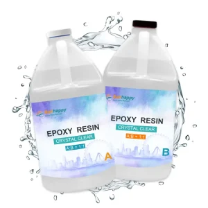 Factory clear Epoxy Resin and Hardener 2 Gallon Kit Resin Art Material for DIY Resin Crafts Clear Casting