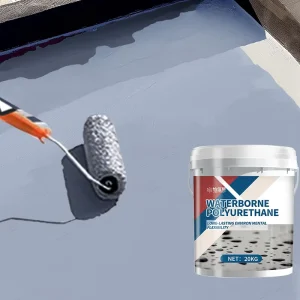 Fast drying Polyurethane Waterproof and Anti cracking Coating Liquid Coating for Roofs Balconies and Swimming Pools