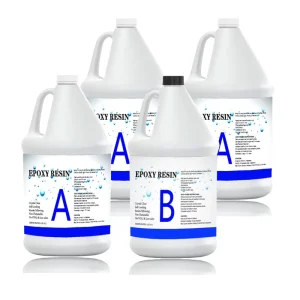 Free Bubbles Crysal Clear Deep Pour Epoxy Resin for Coating Casting Thick River Table