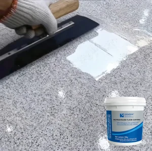 Free Sample Self Leveling Epoxy Resin Anti Slip Color Sand Floor Coating Brush Application for Garage Workshop Cement Floors