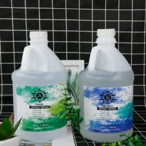 Glow in the Dark Double Component Epoxy Resin Liquid for Counter Tops & Underwater Use DIY Construction Adhesive