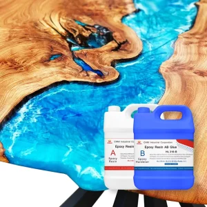 HL310 CNMI Epoxy Resin Bloom Gloss and Bubble free No Yellowing Deep Casting Resin Mix 3 1 Clear DIY Crafts 5 KG Drum 1 KG