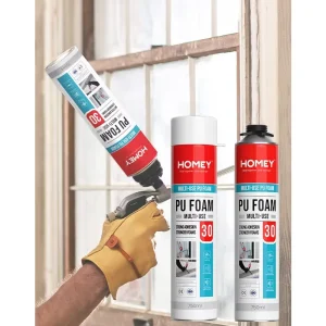 HOMEY Pu Expanding Foam Recycled Insulation Spray Polyurethane PU Foam