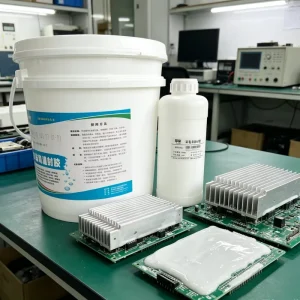 HY484 Low Viscosity Epoxy Potting Sealant Thermally Conductive Flame Retardant Adhesive for Deep Electronic Encapsulation