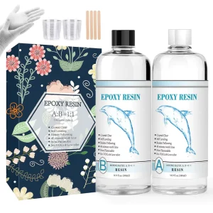 Handmade DIY Jewelry Adhesive Glue High Transparency Crystal Epoxy Resin Fast Drying AB Glue 1 1 2 1 3 1 for Woodworking