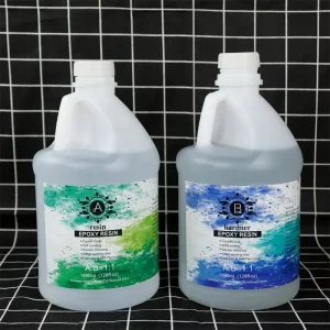 Heat Resistant Epoxy Resin Double Components Liquid Tile Adhesive Promotion List Table Kits for Dome Sticker Channel