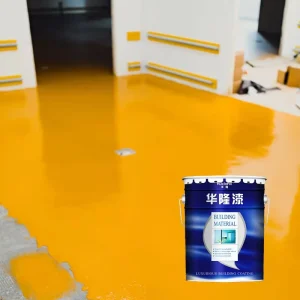 Heat Resistant Water based Epoxy Resin Clean Room Paint for Floor