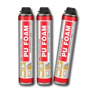 Heat Resistant Waterproof Polyurethane Foam Spray for Construction