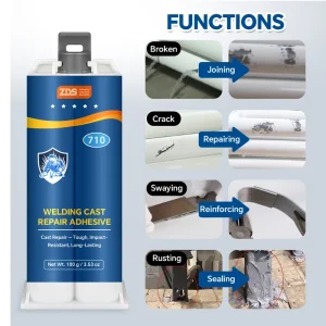 Heavy Duty Two-component Epoxy Waterproof Casting Adhesive Strongest Welding Glue for Woodworking Packing High Temperature Use