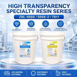 High Clear Epoxy Resin for LED Potting and Electronic Encapsulation