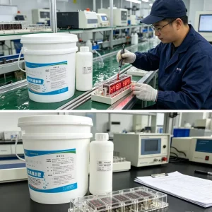 High Dielectric Strength Epoxy Potting Adhesive Weatherproof & Non Corrosion Epoxy Sealant for Sensitive Electronic Parts