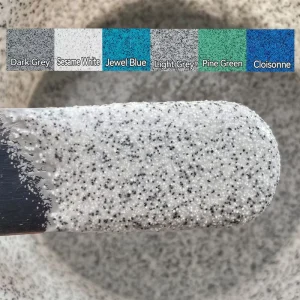 High Gloss Epoxy Resin Colored Sand Floor Coating Self leveling Slip resistant Stain resistant Marble Effect