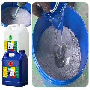 High Gloss Epoxy Resin Marble Effect Epoxy Flooring Epoxy Floor Coating Kit for Concrete Floors