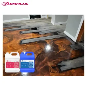 High Gloss Marble Effect Epoxy Floor Coating Self-leveling Epoxy Floor Coating