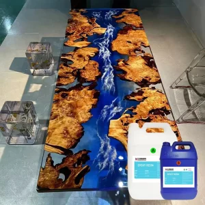 Marine Fiberglass Clear Casting Epoxy Resin Art Layered Glass Sculpture Techniques Polymer Product