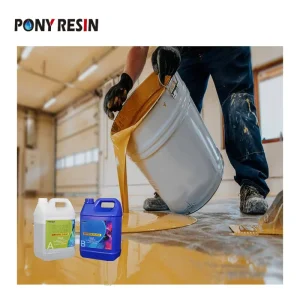 High Gloss Self Leveling Epoxy Paint Resin Epoxy Flooring for 3D Art Metallic Epoxy Floor Coating