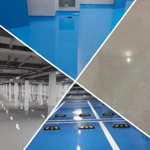 High Hardness Epoxy Resin Floor Coating for Factories Anti Peeling Cement Floor Paint Epoxy Resin Floor