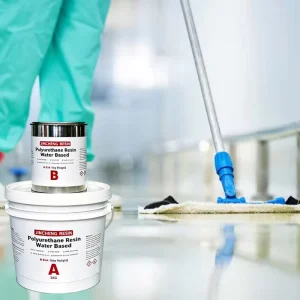 High Hardness Paint Polyaspartic Easy Apply Clear Waterproof Solvent Free Top Coat Polyaspartic Strength Floor Coatings