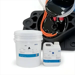 High Hardness Shore D 80 Two component Epoxy Potting Compound EP 1712 Toughness Epoxy Resin for Automotive Sensors Reactors
