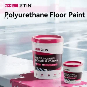 High Hardness Wear Chemical Stain Resistance Smooth Finish Outdoor Professional Grade Polyurethane Resin Floor Paint