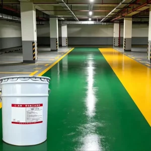 High Hardness Wear Resistant Acrylic Polyurethane Topcoat for Garage and Court Concrete Floors