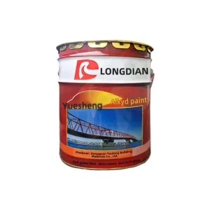 High Performance Double Component Eco friendly Anti Corrosion Alkyd Enamel Exterior Boat Furniture Paint Liquid Coating Industrial