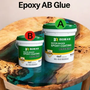 High Quality Eco friendly Yellow resistant Epoxy Resin Crystal Clear Hardener 2:1 AB for Woodworking Deep Pour Casting