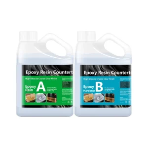 High Quality Epoxy Resin Crystal Clear and Hardener Deep Pour 3:1 Epoxy Resin a and B Epoxy for Wood River Table Deep Casting