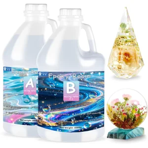 High Solid Temperature Dry Flowers Resin Epoxy 3d Silicone Mould Art Coating for DIY Headgear Epoxy Resin 128