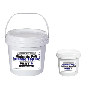 High Solids Aliphatic Polyurethane Coating Designed As a UV stable Chemical resistant Topcoat for Floor Metal and Wood