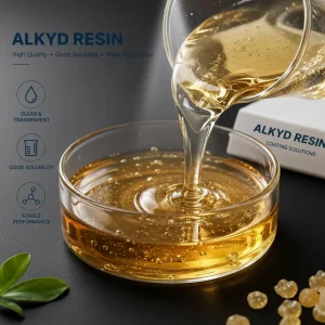 High Solids Synthetic Alkyd Resin (99% Purity) For Industrial Metal Coatings Anti Corrosive Primers Road Marking Paints ISO