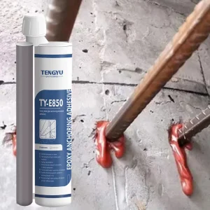 High Strength Fast Set Injection Grout Chemical Anchor 3:1 390ml Cartridge Chemical Anchor Epoxy Adhesive for Rebaring