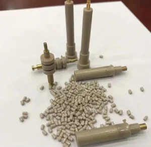 High Strength PEEK Resin Granules Wear Resistant Engineering Plastic Raw Material