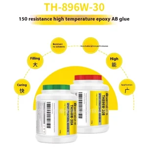 High Temperature Epoxy AB Glue for Headphone Speaker Assembly for Metal Plastic Glass Ceramic Construction Use