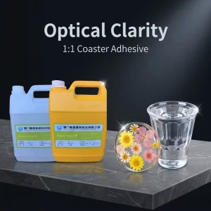 High Temperature Resistant Epoxy Resin 1 1 High Transparent Yellowing Resistant Construction Handicraft DIY Crystal Glue