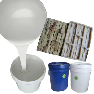High Temperature Resistant Liquid Two Component Platinum Cure Silicone Rubber for Casting Epoxy Resin Polyurethane Moulds
