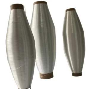 High Tensile Strength E Glass Fiberglass Yarns 68tex Starch Silane Oil based Size System