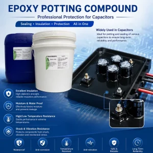 High Thermal Conductivity Epoxy Potting Compound for Electronics Flame Retardant V0 Adhesive