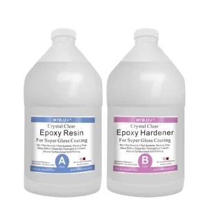 High Transparency Environment Friendly Durable Heat Resistant Epoxy Resin for DIY Designer Desktop Lamination